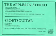 7inch Vinyl Single - The Apples In Stereo / Sportsguitar - Stolen Ecstasy 45 Chapter Two - green transparent pressing, numbered