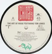 12inch Vinyl Single - The Art Of Noise Featuring Tom Jones - Kiss