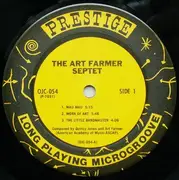LP - The Art Farmer Septet - The Art Farmer Septet (Plays The Arrangements Of Gigi Gryce And Quincy Jones)