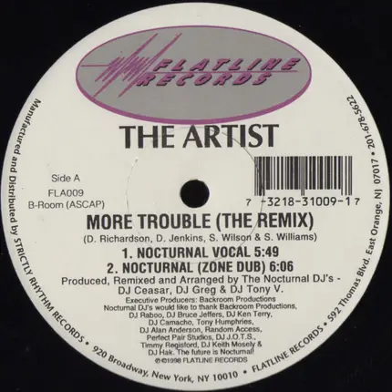 The Artist - More Trouble (The Remix)