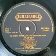 LP - The Arizona Nightriders - 20 Great Country & Western Hits