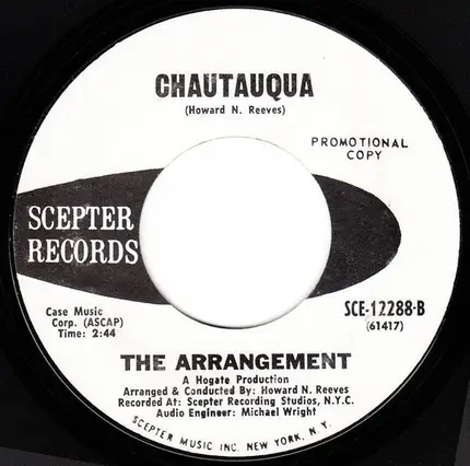 The Arrangement - We've Got A World to Build / Chautauqua