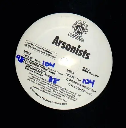 The Arsonists - Blaze / Geembo's Theme / Flashback