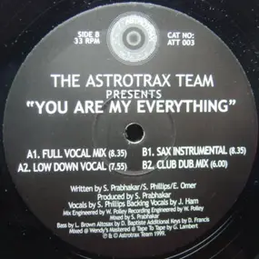 The Astrotrax Team - You Are My Everything