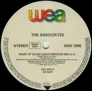 12inch Vinyl Single - The Associates - Heart Of Glass (Auchterhouse Mix)