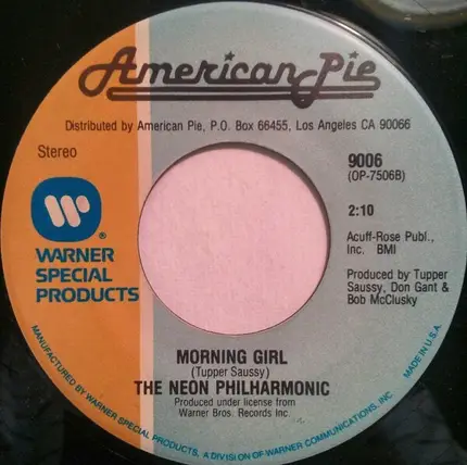The Association , The Neon Philharmonic - Windy / Morning Girl