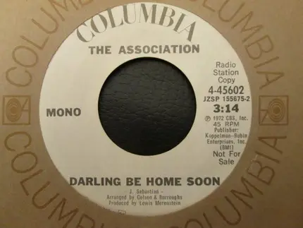 The Association - Darling Be Home Soon