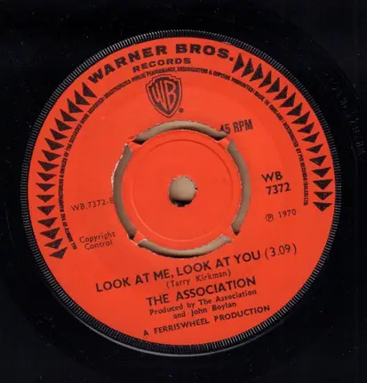 The Association - Just About The Same / Look At Me, Look At You