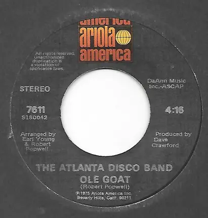 The Atlanta Disco Band - Bad Luck