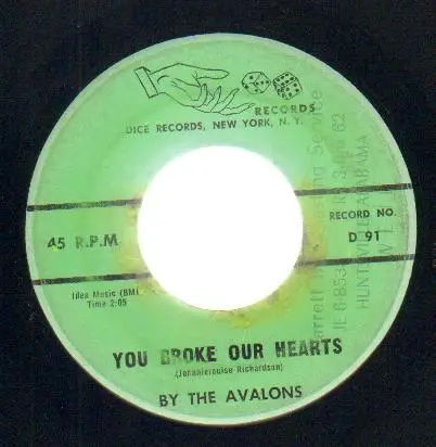 The Avalons - Louella