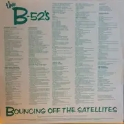 LP - The B-52's - Bouncing Off The Satellites - SRC