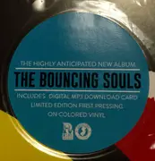 LP - The Bouncing Souls - Simplicity - Half Clear  / Half Red
