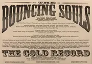 Picture Disc - The Bouncing Souls - The Gold Record - Picture Disc