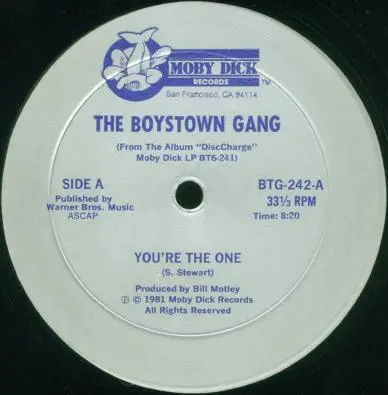 The BoysTown Gang - You're The One / Disco Kicks (Boystown Gang Preview)