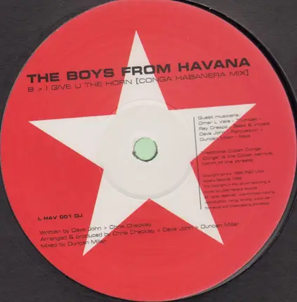 The Boys From Havana - I Give U The Horn