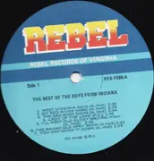 LP - The Boys From Indiana - The Best Of The Boys From Indiana