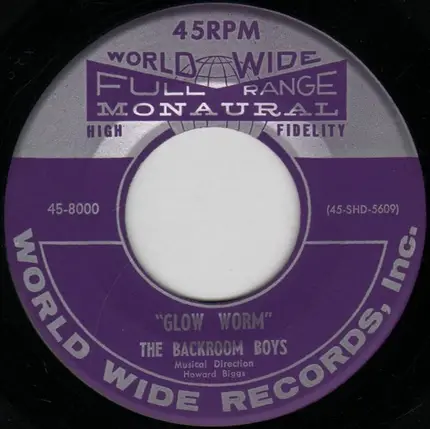The Boys In The Backroom - Glow Worm
