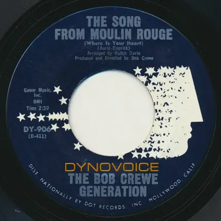 The Bob Crewe Generation - Winter Warm / The Song From Moulin Rouge