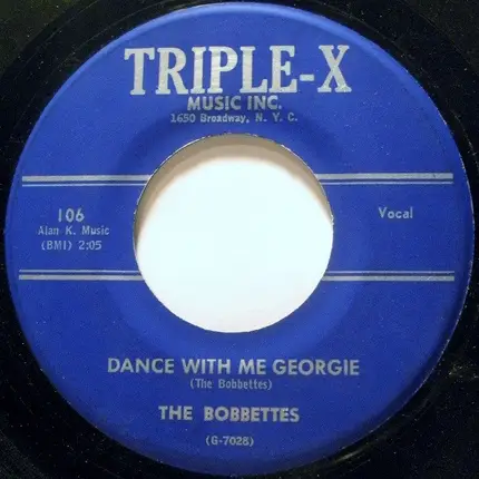 The Bobbettes - Have Mercy Baby / Dance With Me Georgie