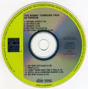 CD - The Bobby Timmons Trio - In Person