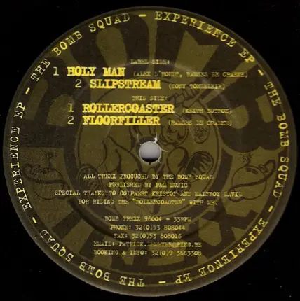 The Bomb Squad - Experience EP