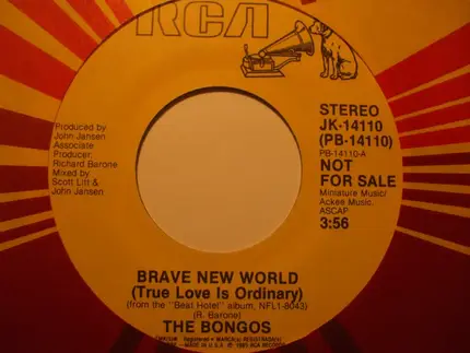 The Bongos - Brave New World (True Love Is Ordinary)