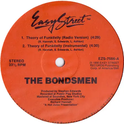 The Bondsmen - Theory Of Funktivity