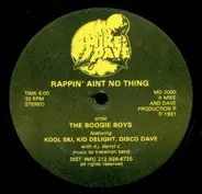 The Boogie Boys - Rappin' Aint No Thing