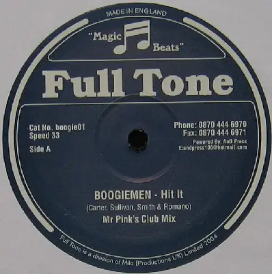 The Boogiemen - Hit It