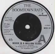 7inch Vinyl Single - The Boomtown Rats - Never In A Million Years