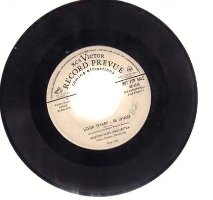 The Boston Pops Orchestra ; Arthur Fiedler - Look Sharp - Be Sharp