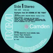 LP - The Boston Pops Orchestra / Arthur Fiedler - Highlights From An Evening At The 'Pops'