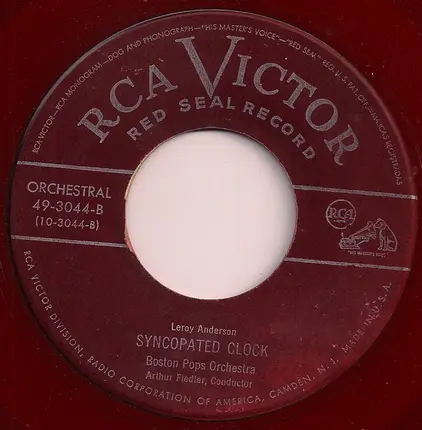 The Boston Pops Orchestra - Classical Juke Box / Syncopated Clock