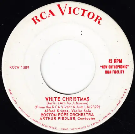 The Boston Pops Orchestra - White Christmas