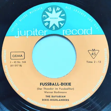 The Bavarian Dixie Highlanders - Gigolo-Dixie / Fussball-Dixie