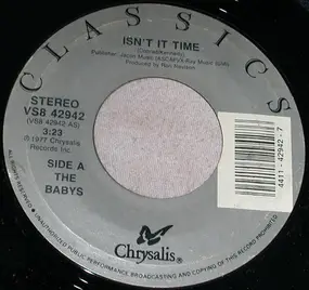 The Babys - Isn't It Time / Every Time I Think Of You