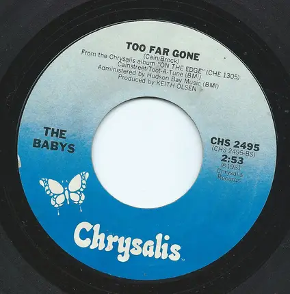 The Babys - Postcard