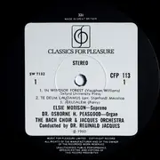 LP - The Bach Choir , The Jacques Orchestra - Choral Classics