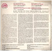 LP - The Bach Family/ Ars Rediviva  Ensemble Prague - Chamber Music By The Bach Family