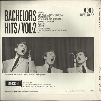 The Bachelors - Hits / Vol·2