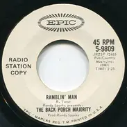 The Back Porch Majority - Ramblin' Man