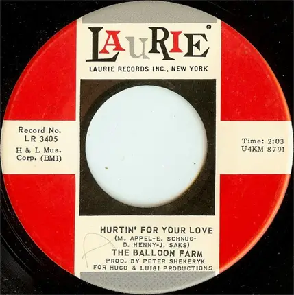 The Balloon Farm - A Question Of Temperature / Hurtin' For Your Love