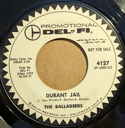 The Balladeers - Turtle Dove / Durant Jail