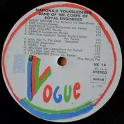LP - The Band Of The Corps Of Royal Engineers - Nationale Volksliederen