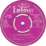 7inch Vinyl Single - The Band Of The Royal Artillery - Follow The Band - EP, Mono