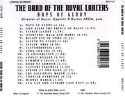 CD - The Band Of The Royal Lancers - Days Of Glory