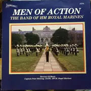 LP - The Band Of HM Royal Marines - Men Of Action