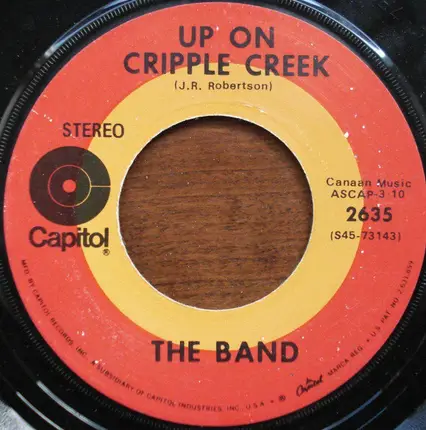 The Band - Up On Cripple Creek