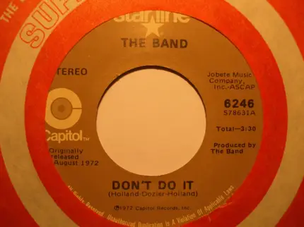 The Band - Ain't Got No Home