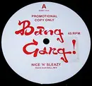 12inch Vinyl Single - The Bang Gang! - Nice 'N' Sleazy